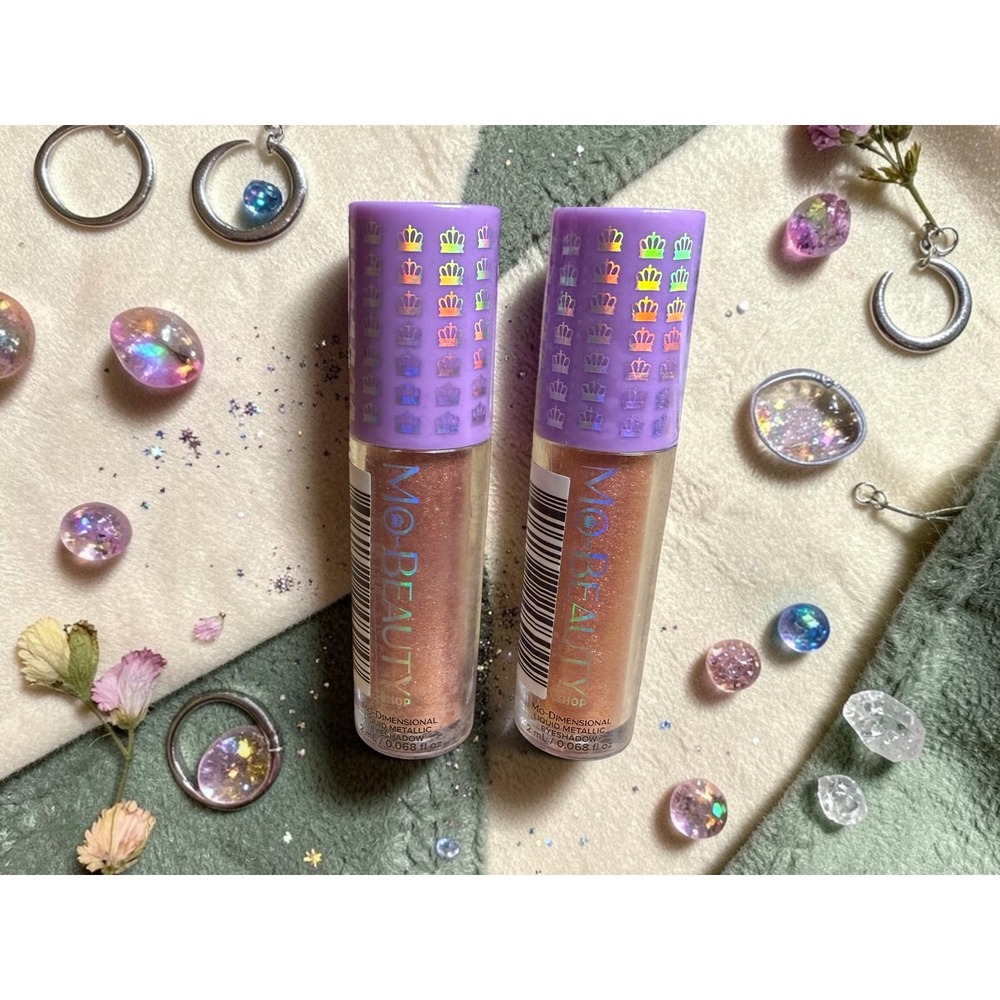 Mo-Beauty - Liquid Metallic Eyeshadow Duo - Shades: Glazed & Dripped - *NEW*